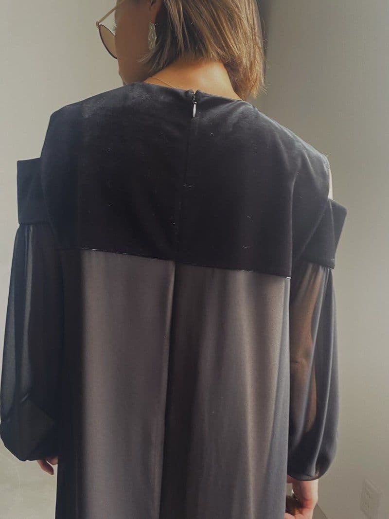 ワンピース TOP COVER SHEER DRESS ameri vintage