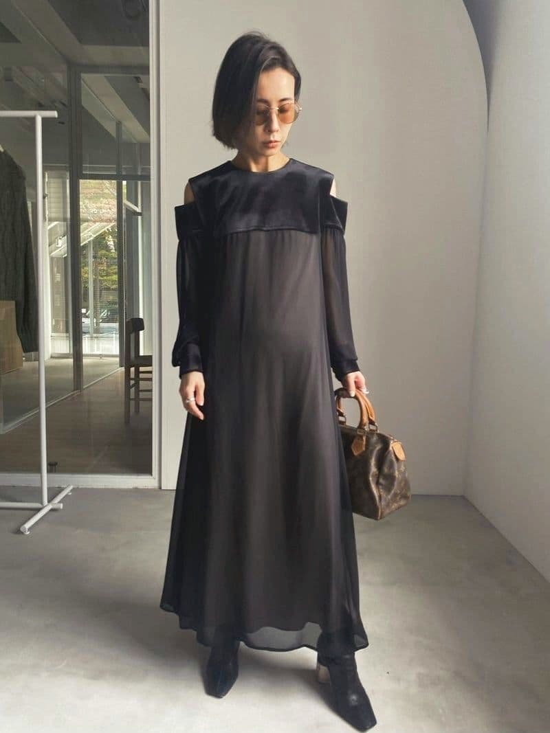 ワンピース TOP COVER SHEER DRESS ameri vintage