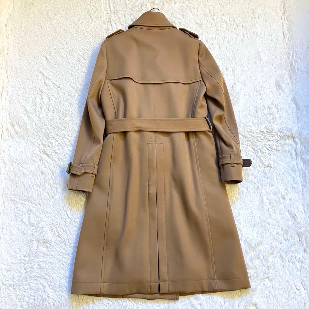 REMI様エストネーション　トレンチコート　ウール　ライナー付き　キャメル　36