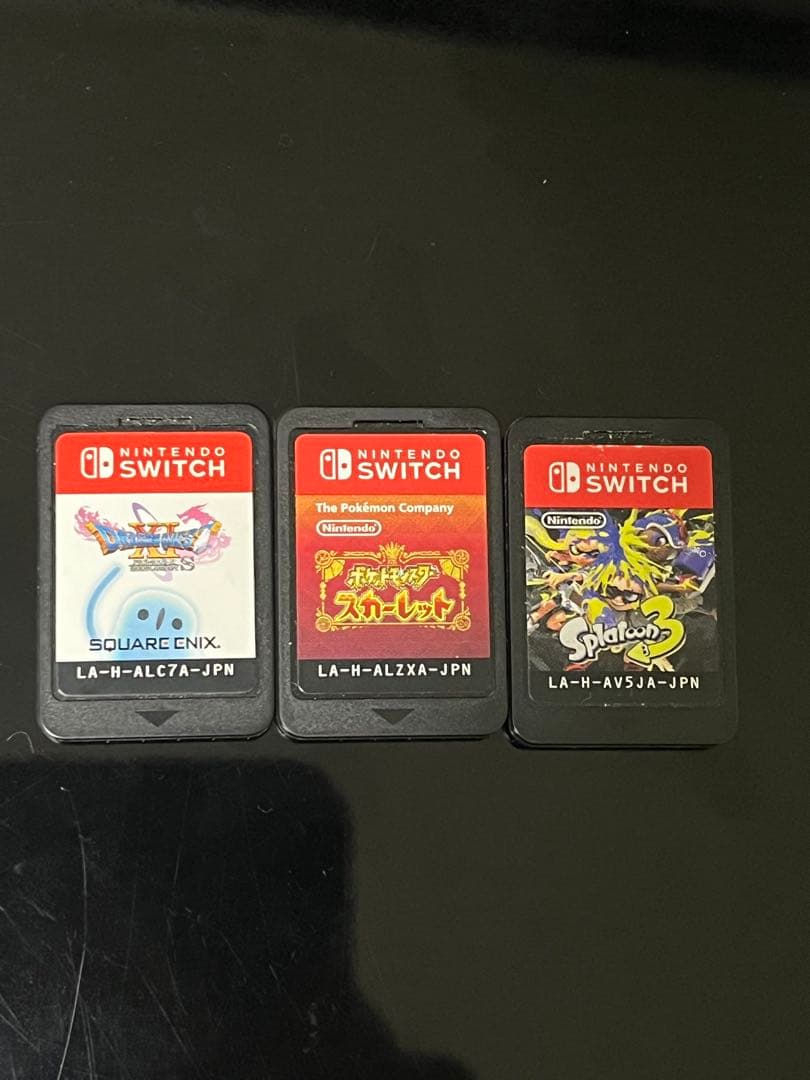 まとめ売り【Splatoon3 ドラゴンクエスト11s ポケモンスカーレット】