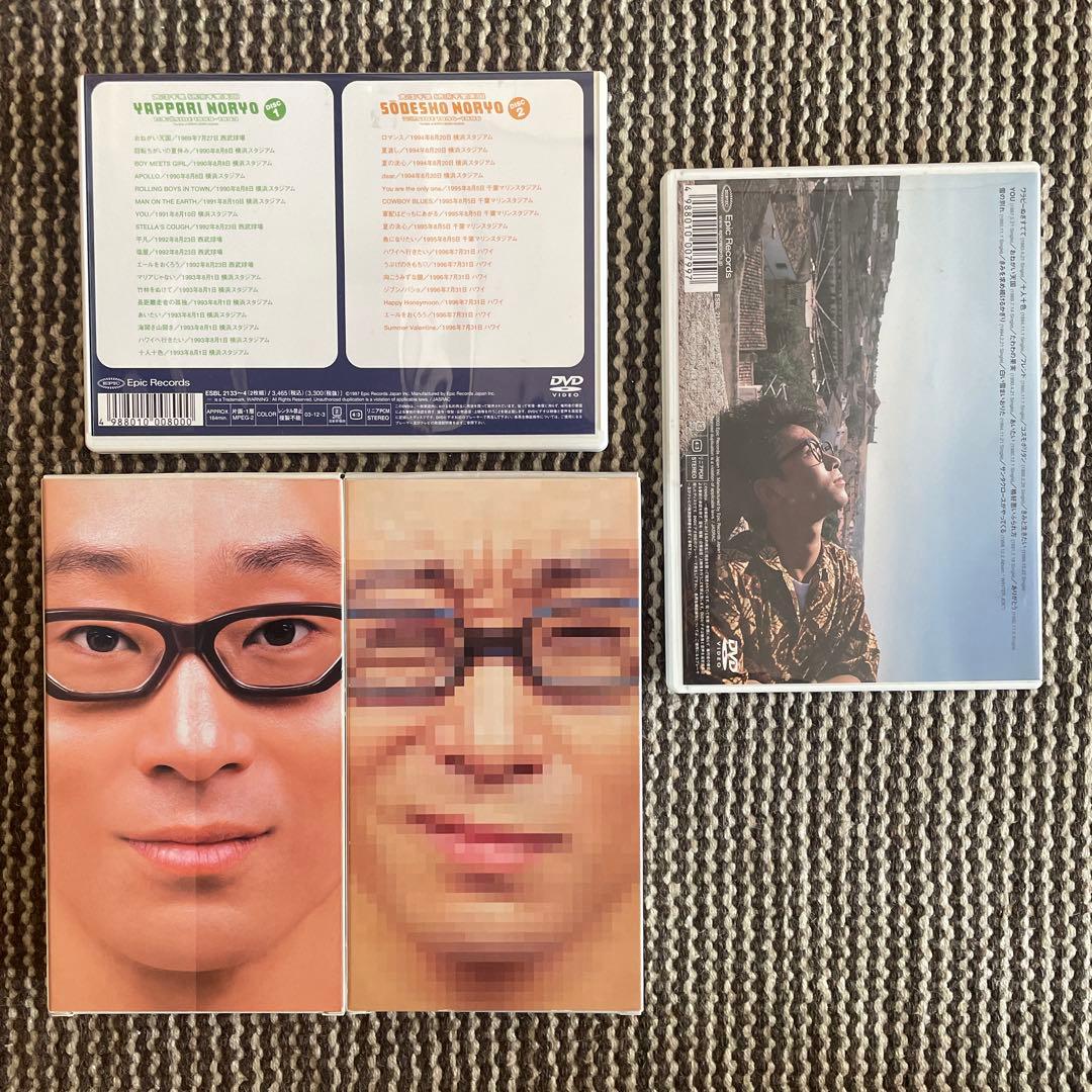 大江千里　DVD2点、VHSビデオテープ2点