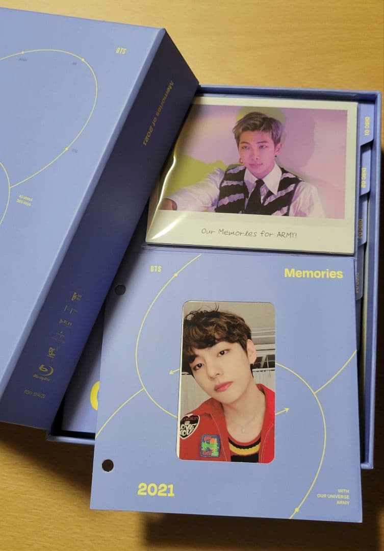 未使用② BTS memories 2021 Blu-ray テヒョン