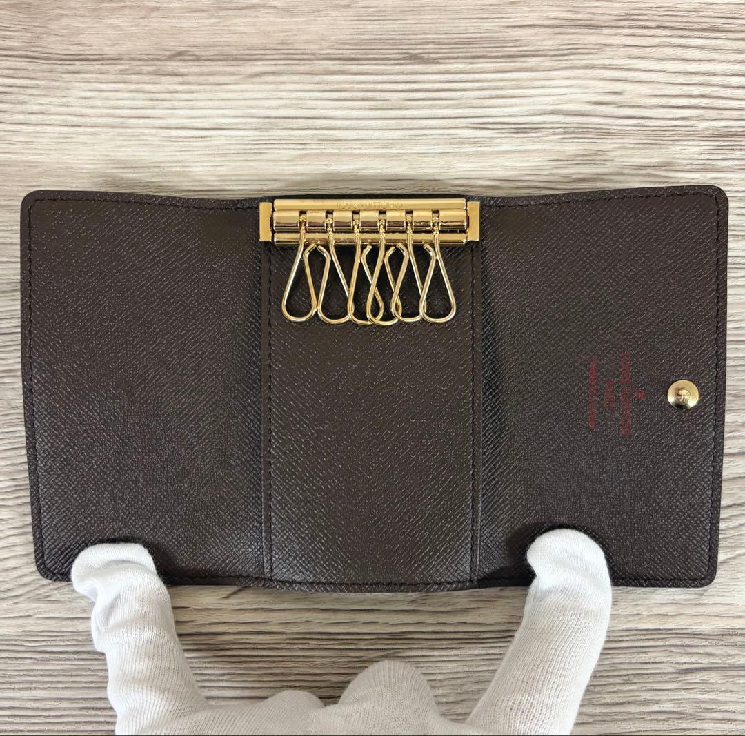 ☆ルイヴィトン ダミエ ミュルティクレ　キーケース 6連