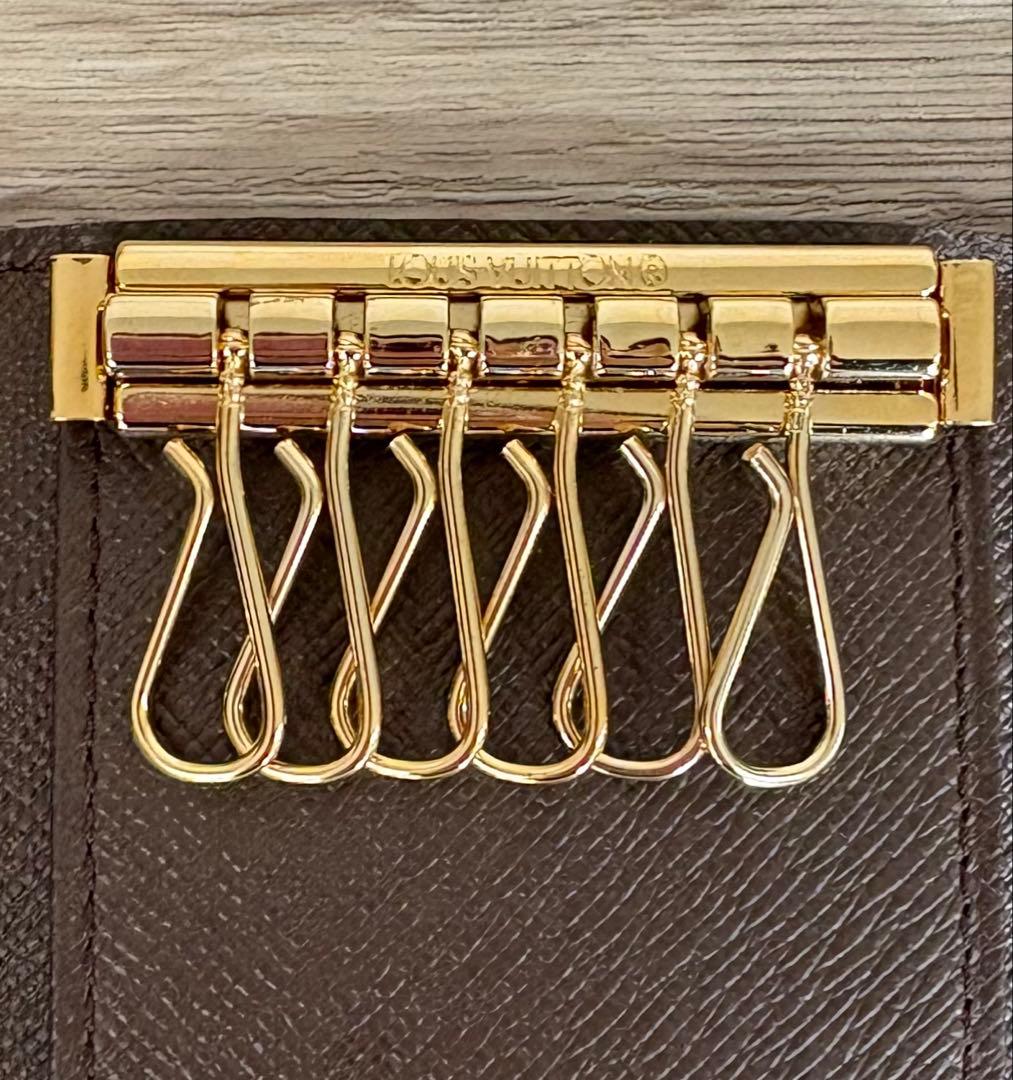 ☆ルイヴィトン ダミエ ミュルティクレ　キーケース 6連