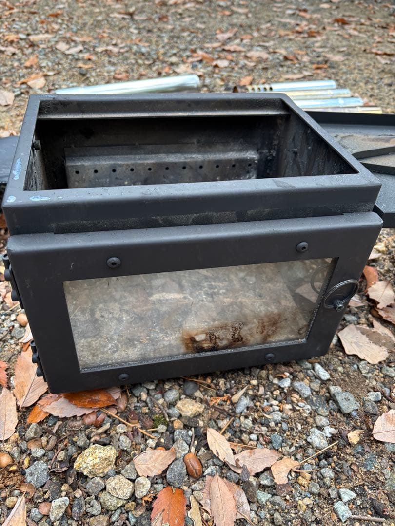 Mt.SUMI MICRO 薪ストーブ（延長煙突、難燃シート、ロストル付き）