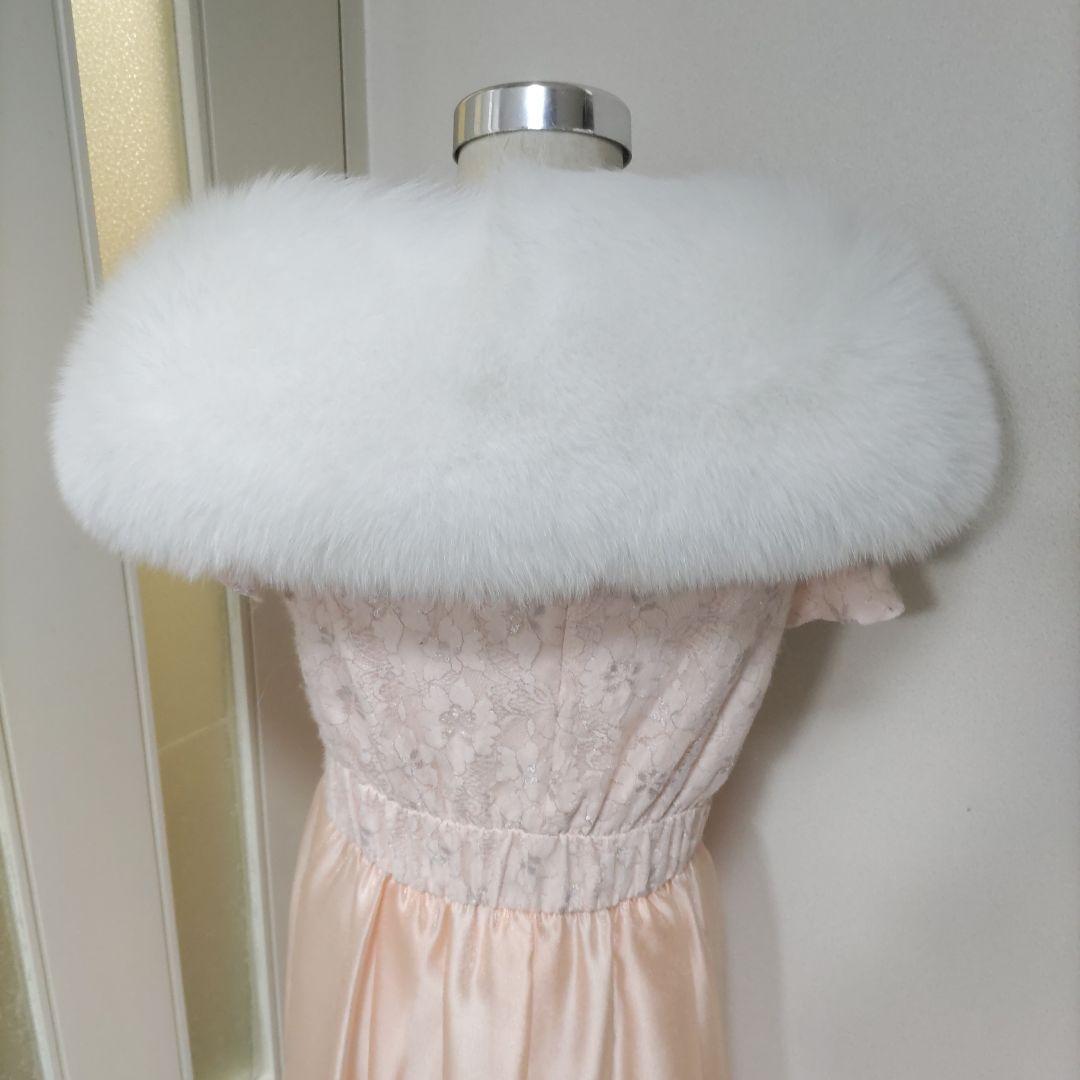 smile88　サガフォックス　シャドー　成人式ショール　SAGAFURS