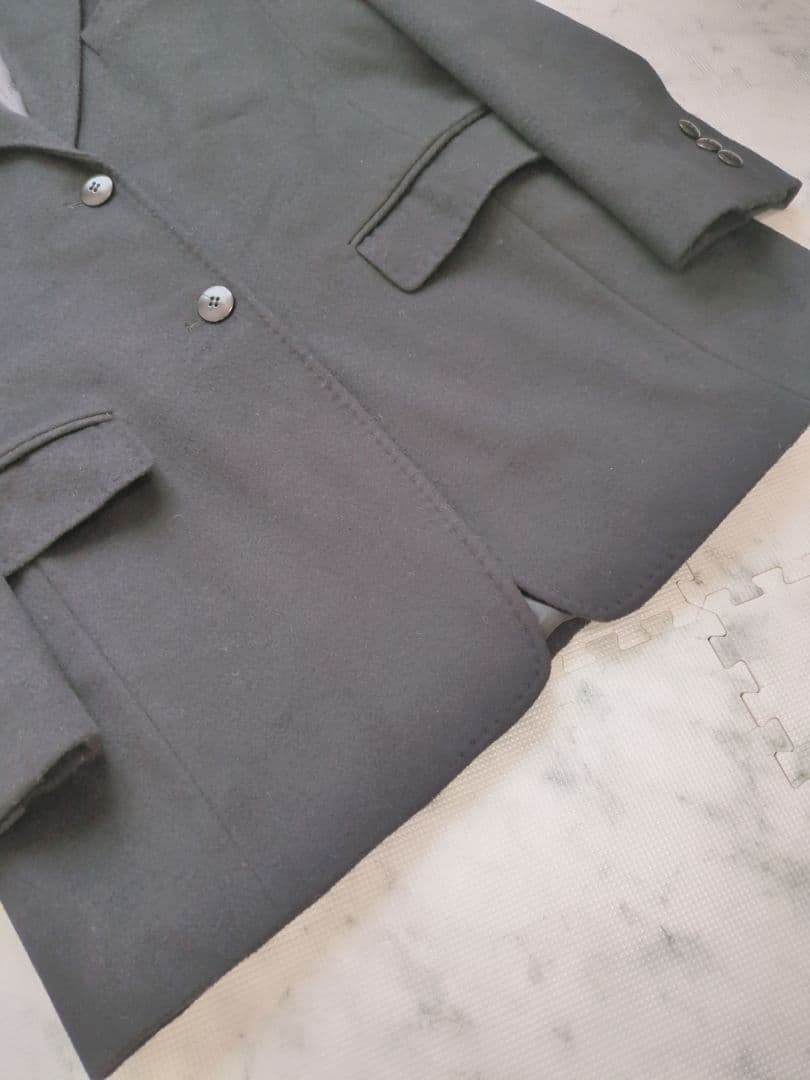 【美品】MaxMara　マックスマーラ　白タグ　ヴァージンウール　ジャケット