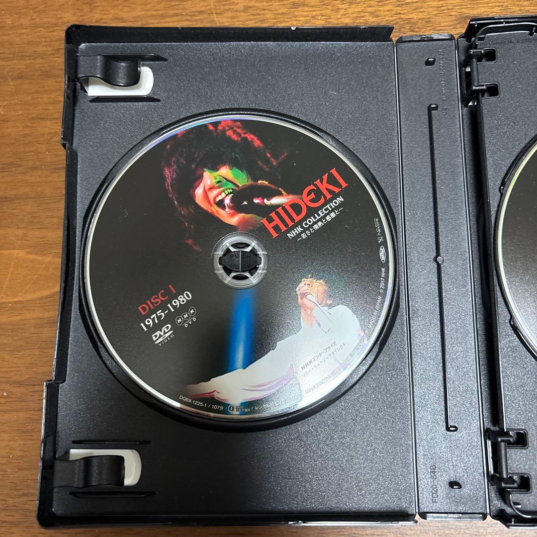 西城秀樹 DVD 若さと情熱と感激と