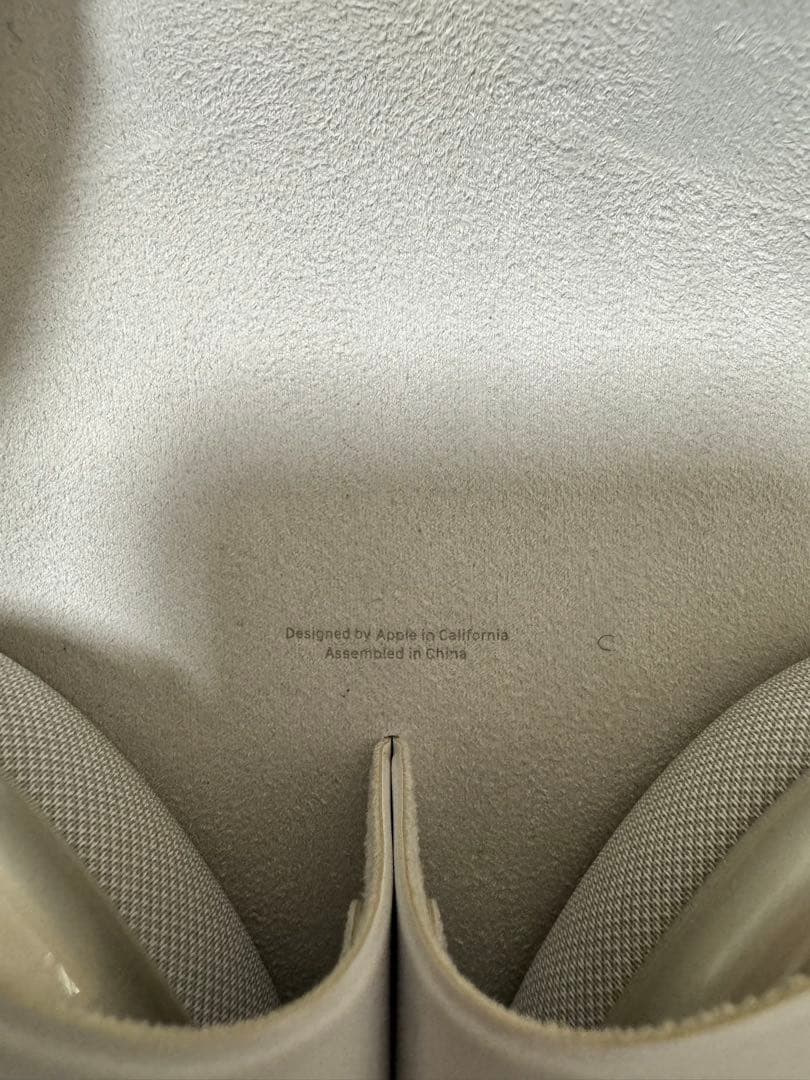 Apple AirPods Max シルバー　正規品　イヤーパッドほぼ新品