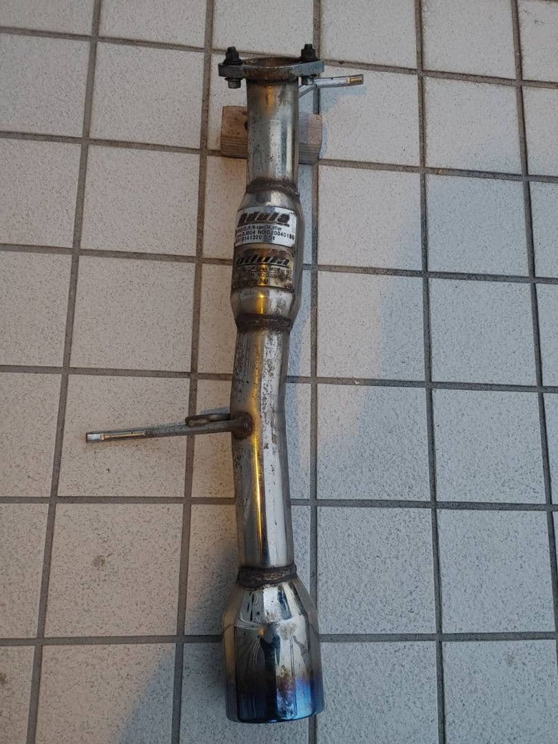 dula r-specマフラー デミオDJ5FS ディーゼルターボ