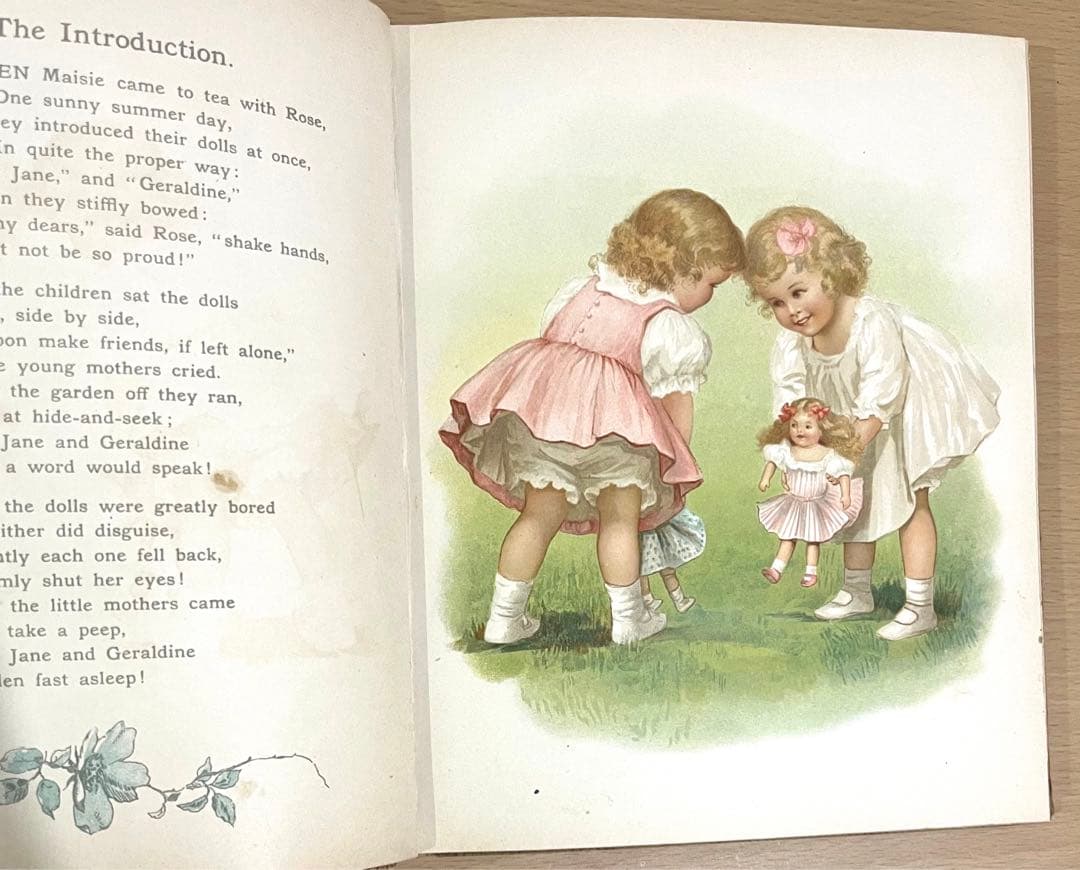 No.255 希少 古書 洋書 絵本 児童書　アンティーク