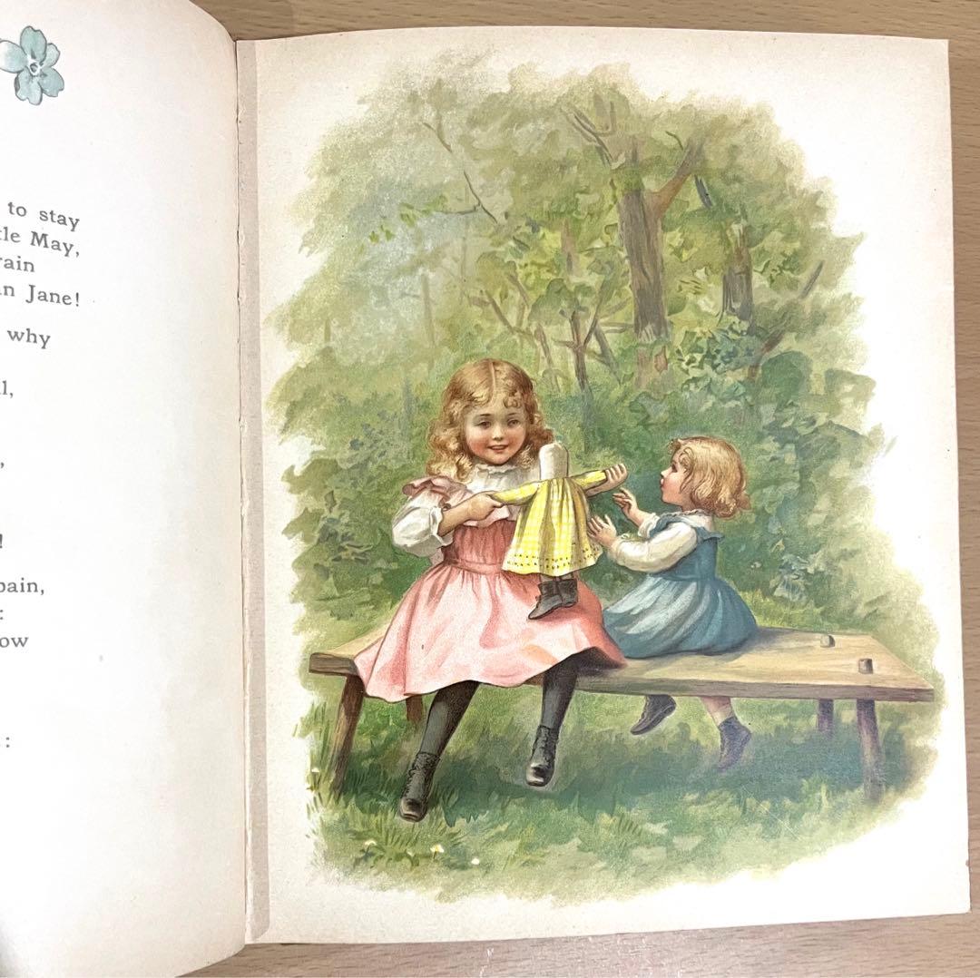 No.255 希少 古書 洋書 絵本 児童書　アンティーク