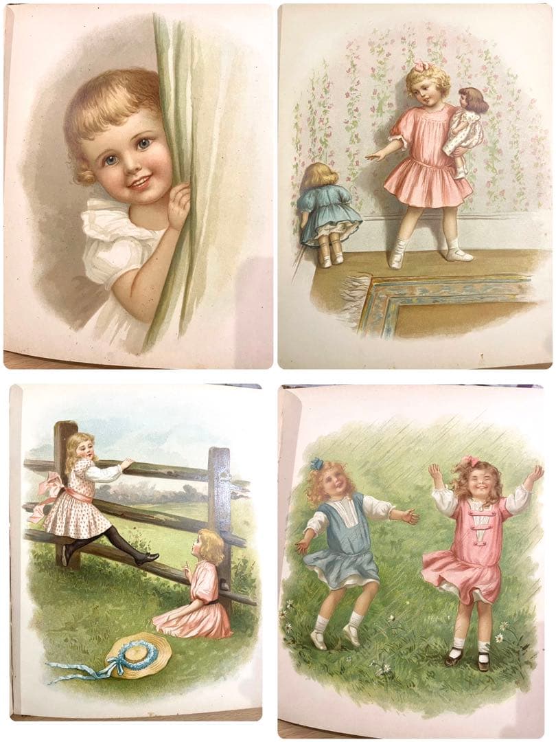 No.255 希少 古書 洋書 絵本 児童書　アンティーク