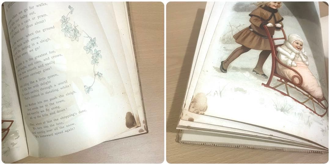 No.255 希少 古書 洋書 絵本 児童書　アンティーク