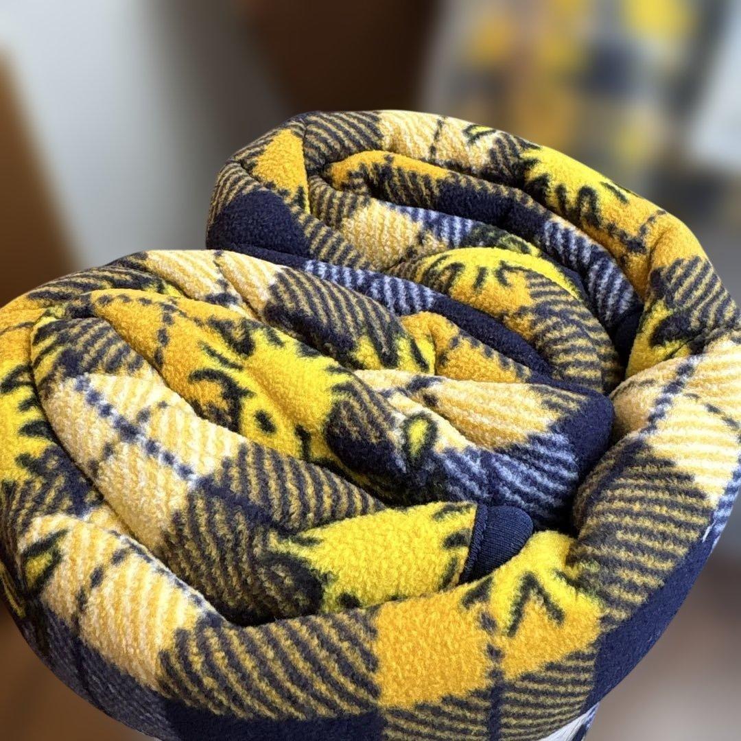 ユニクロ PEANUTS ウッドストック 2WAYブランケット ルームシューズ