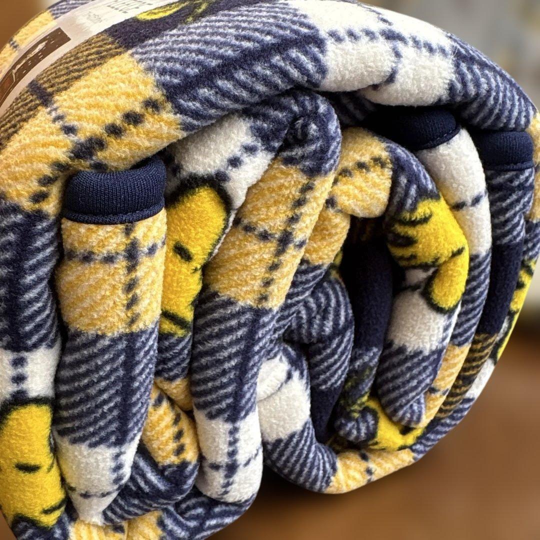 ユニクロ PEANUTS ウッドストック 2WAYブランケット ルームシューズ