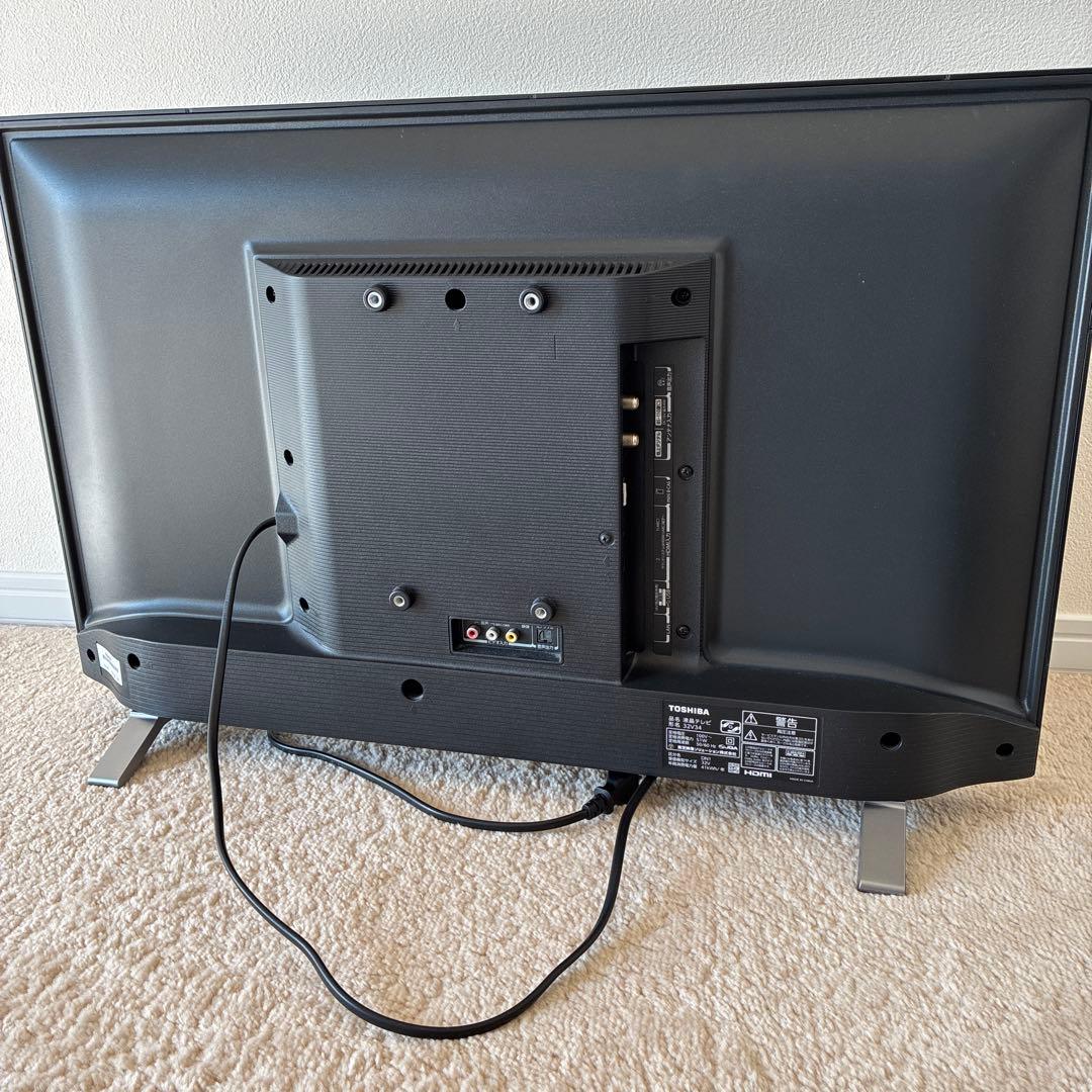 東芝 REGZA 32V34 32型液晶テレビ 説明書・純正リモコン付き