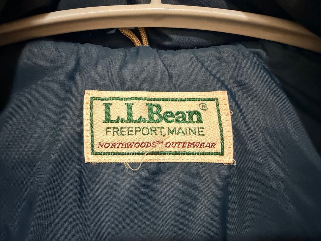 90s 80s L.L.Bean エルエルビーン ベスト ブルー 青 L