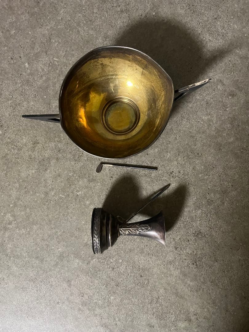 銀製　トロフィー　ジャンク