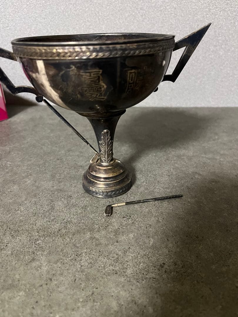 銀製　トロフィー　ジャンク