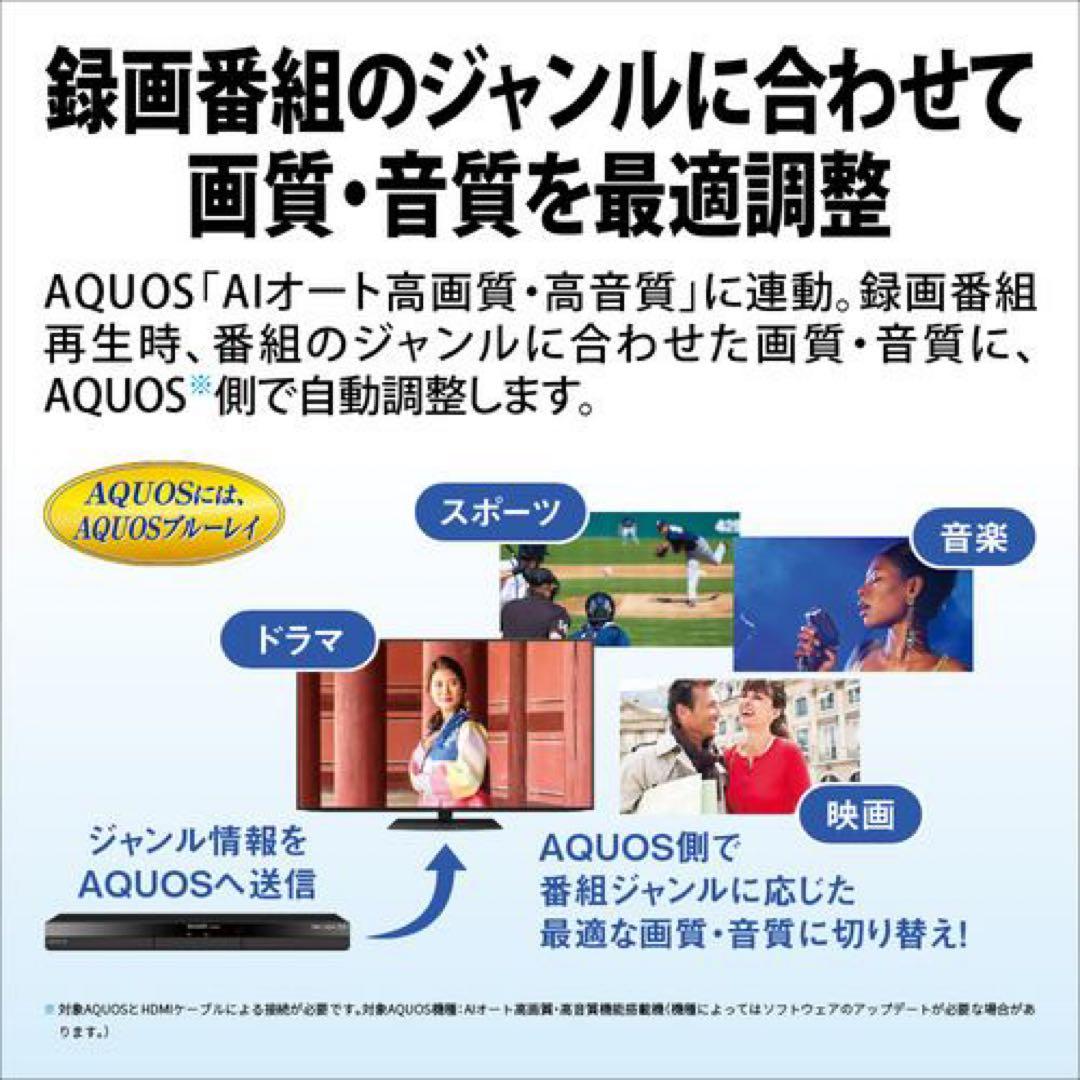 新品未開封※ネット最安値※SHARP 2B-C20GW1 ブルーレイ2TB