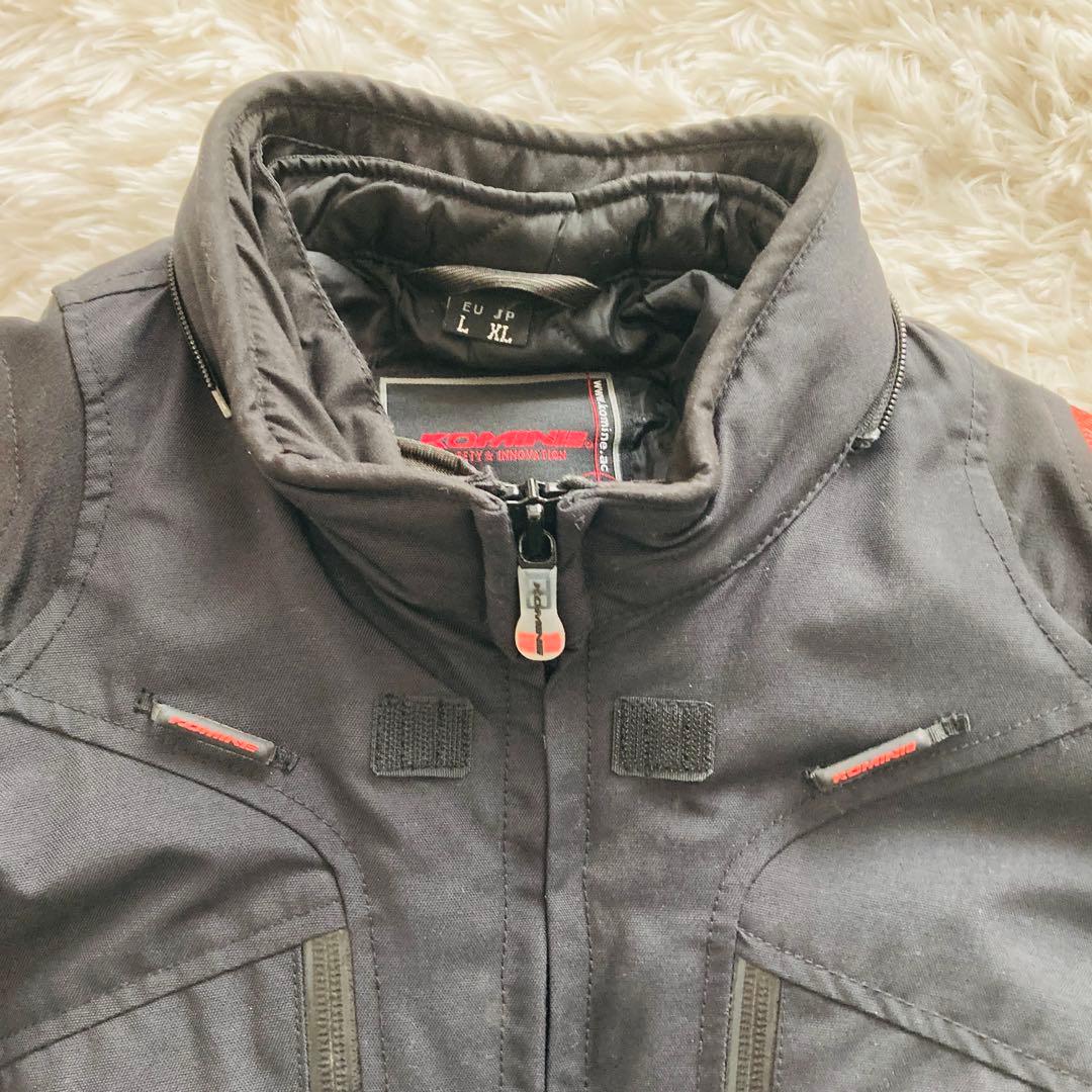 【美品】KOMINE コミネ ウインタージャケット タキトゥス バイクウェア