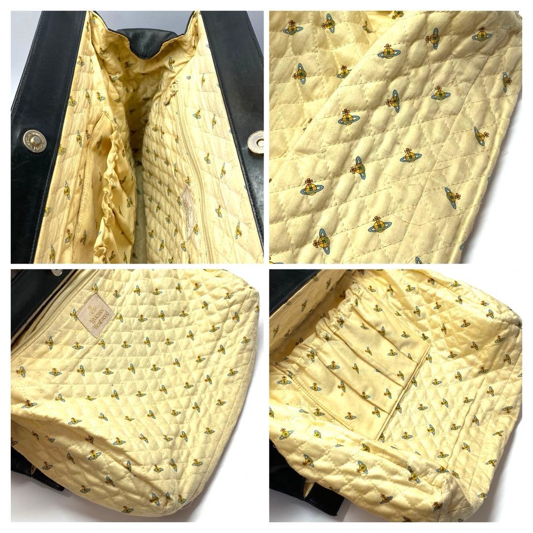 ヴィヴィアンウエストウッド　ビジネスバッグ　ブラック　手持ち