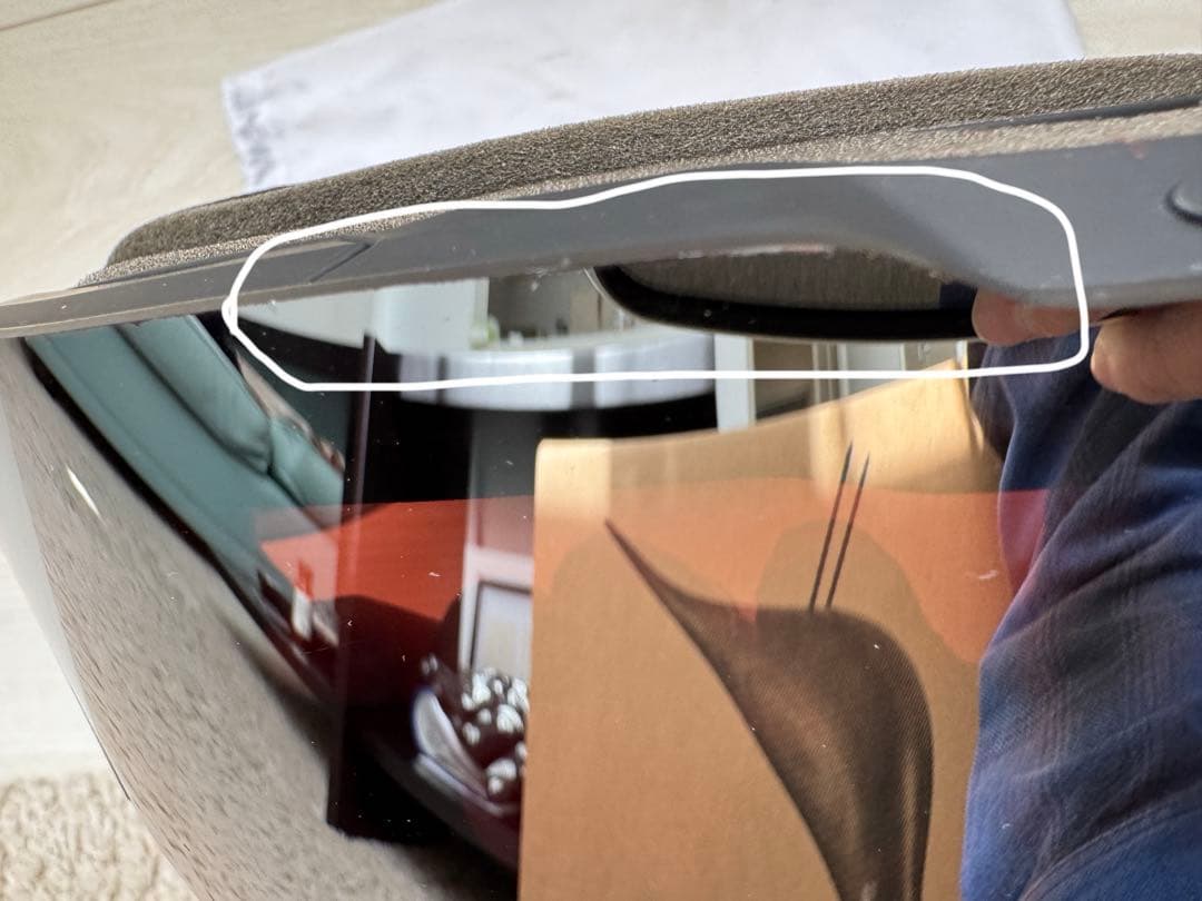 オークリー スノーボードゴーグルFALL LINE ミラー