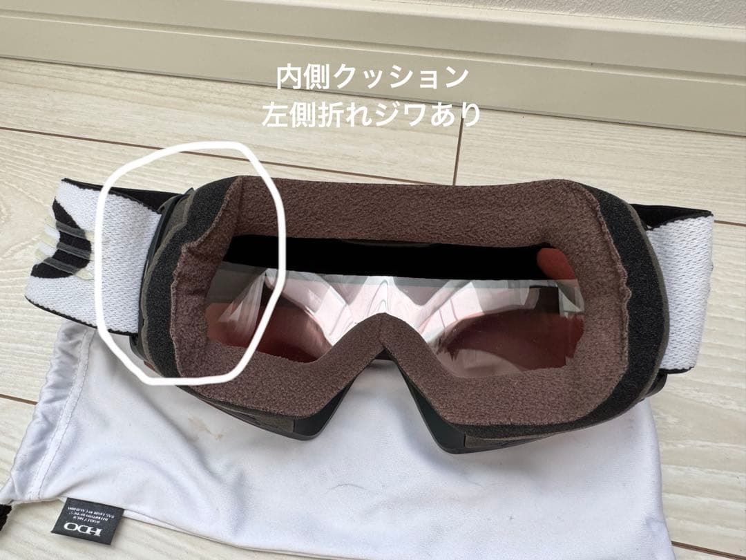 オークリー スノーボードゴーグルFALL LINE ミラー