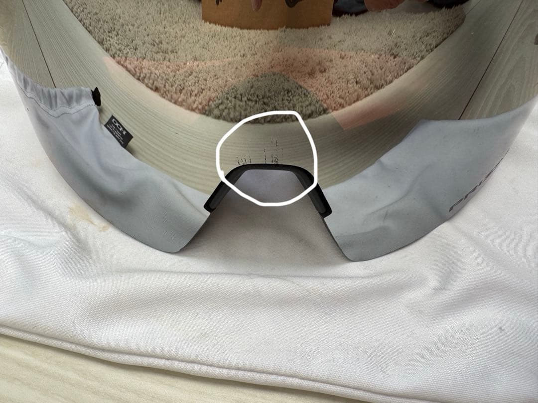 オークリー スノーボードゴーグルFALL LINE ミラー