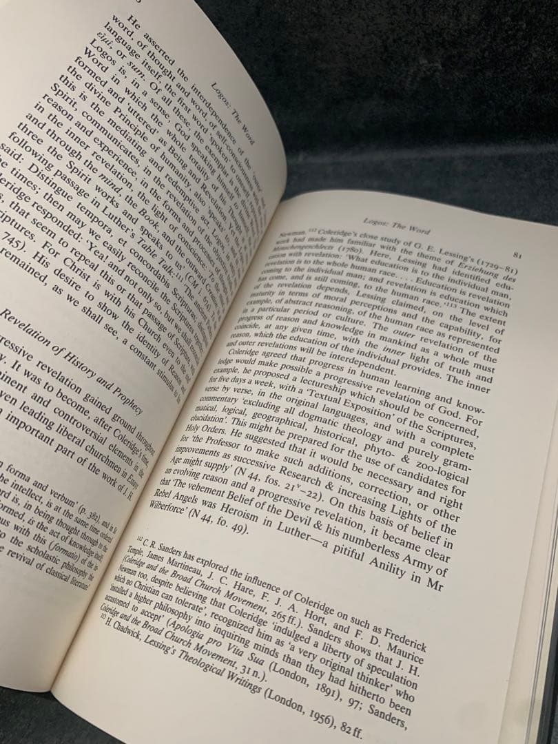 希少　COLERIDGE'S PHILOSOPHY