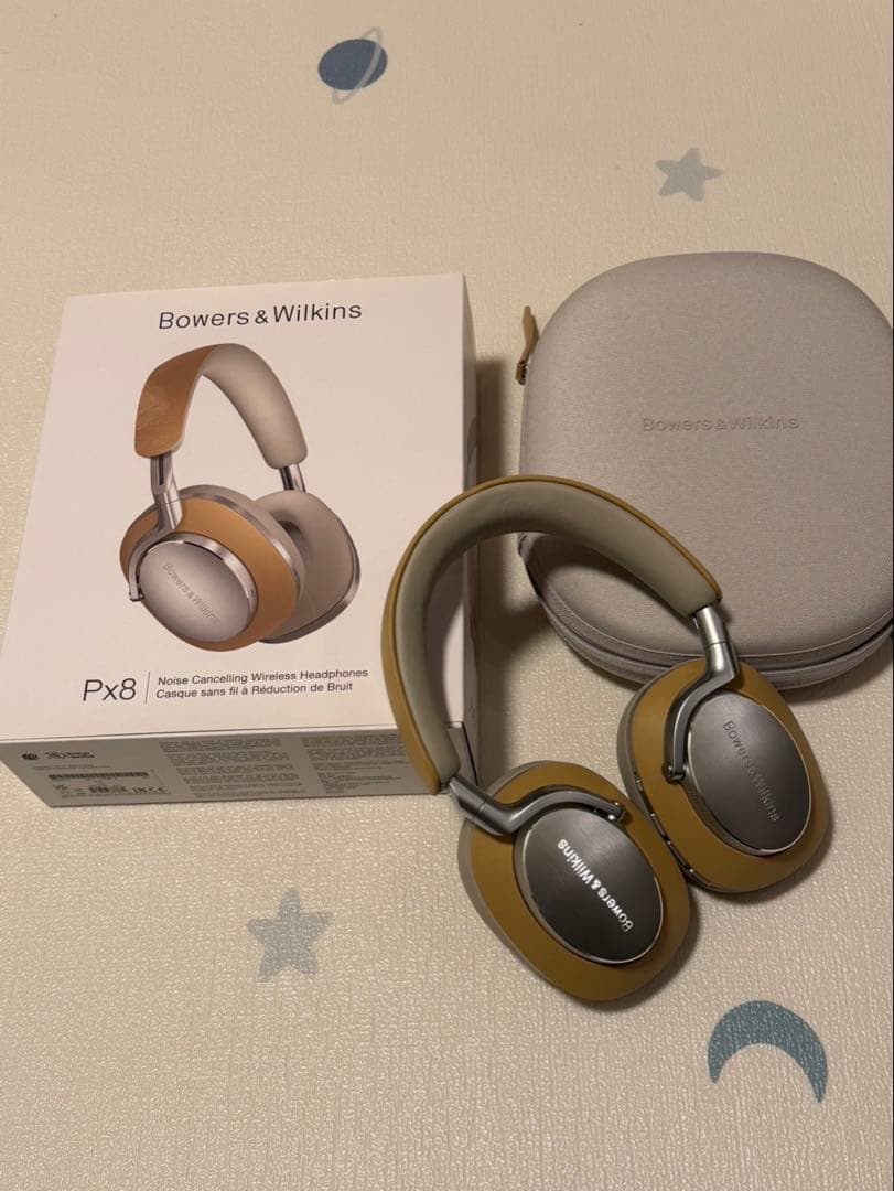 b&w Bowers & Wilkins px8 ワイヤレスヘッドフォン タン