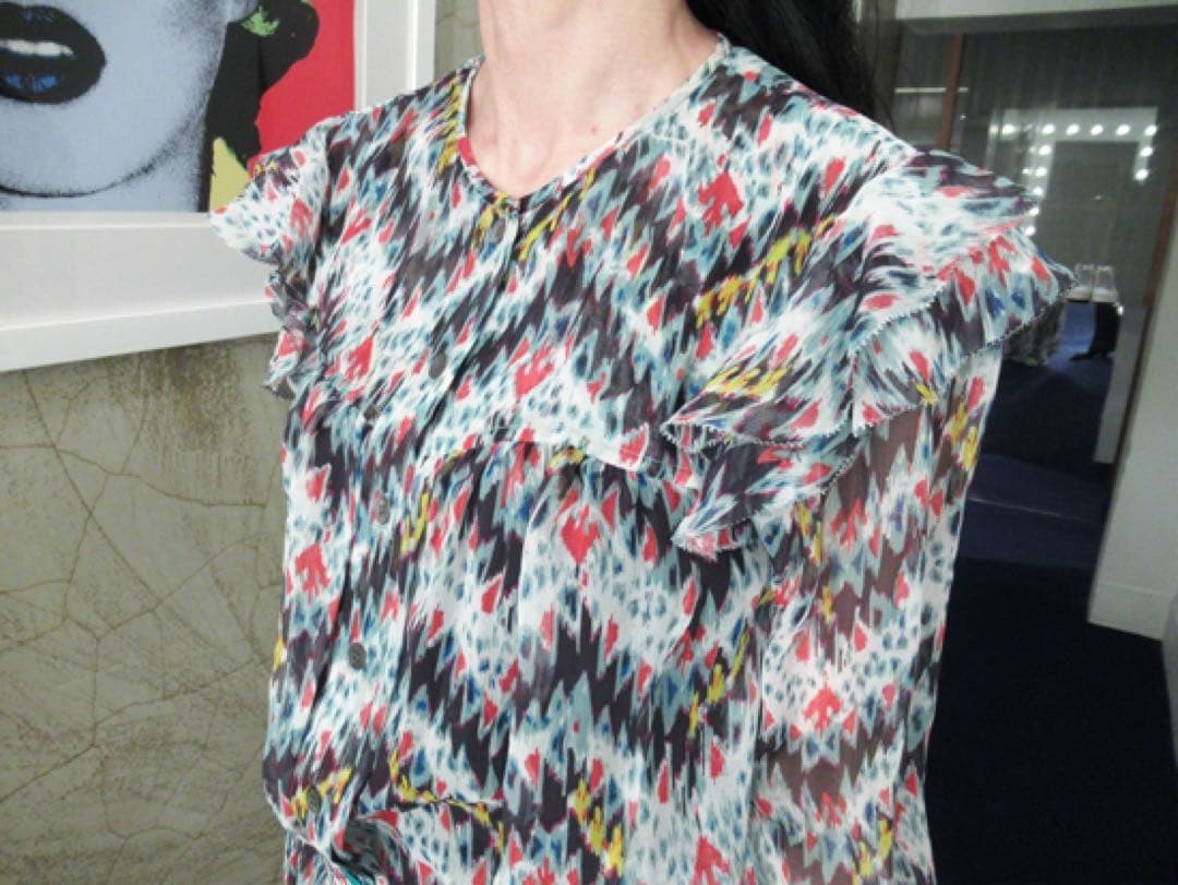 isabel marant étoile シルク ワンピース