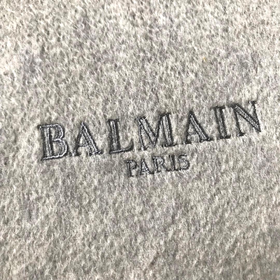 BALMAIN PARIS バルマン　大判　カシミヤ100% マフラー新品未使用