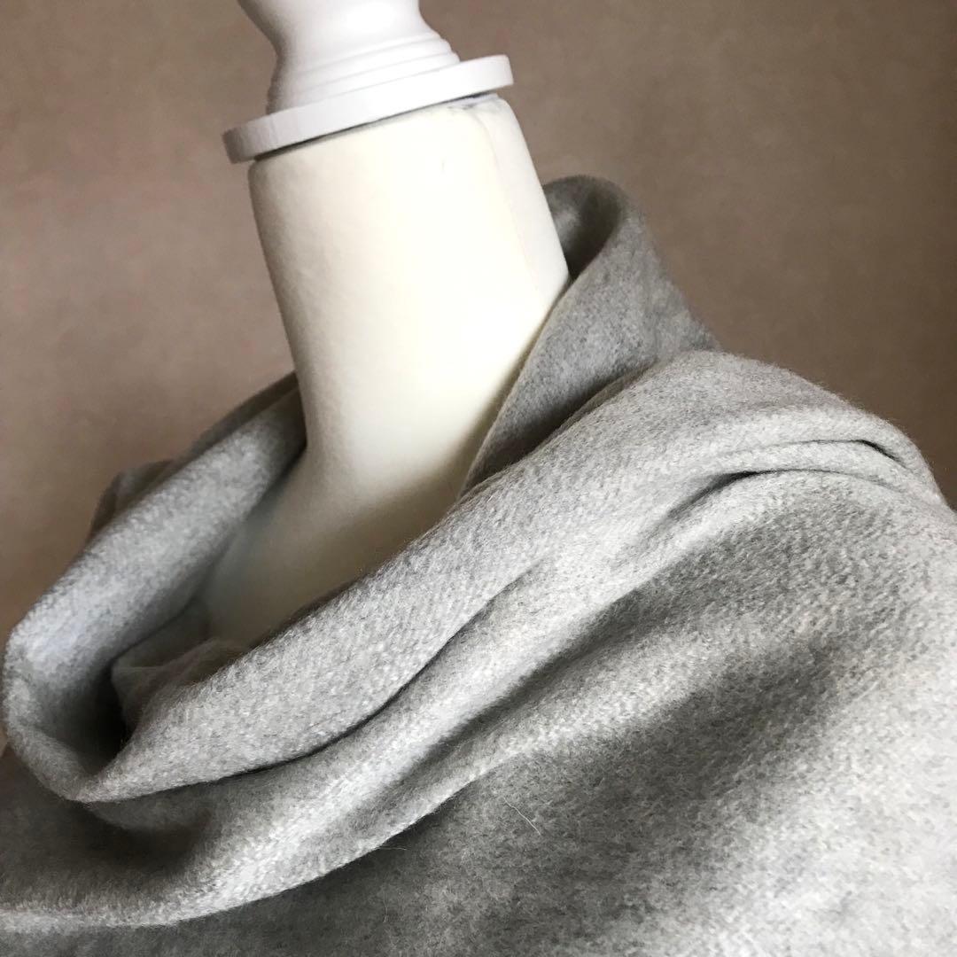 BALMAIN PARIS バルマン　大判　カシミヤ100% マフラー新品未使用