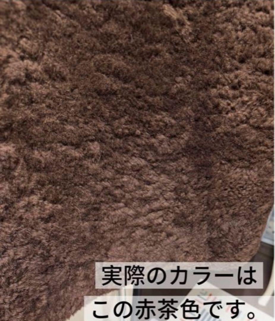 羊本革 ブラウン ポンチョスタイル アウター