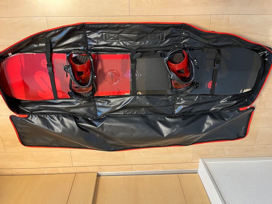 K2 WWW スノーボード　バインディング　ケース付き