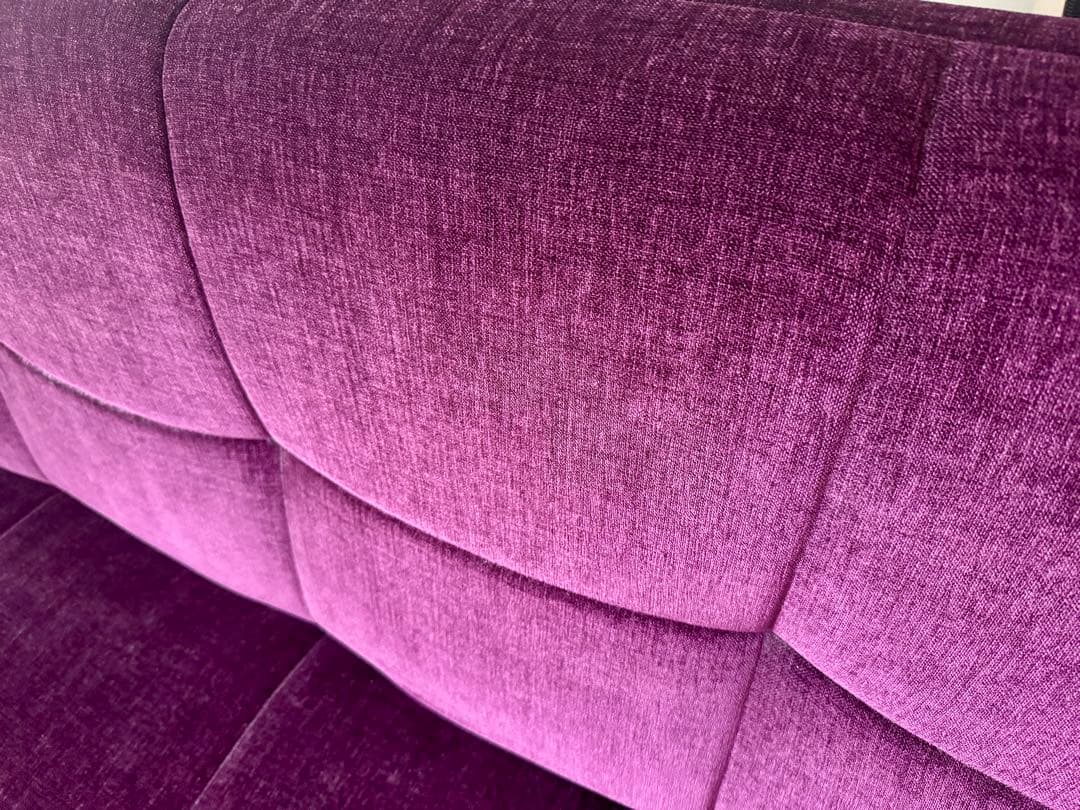 【セール】フランスベッド アルマ セミダブル ソファベット パープル