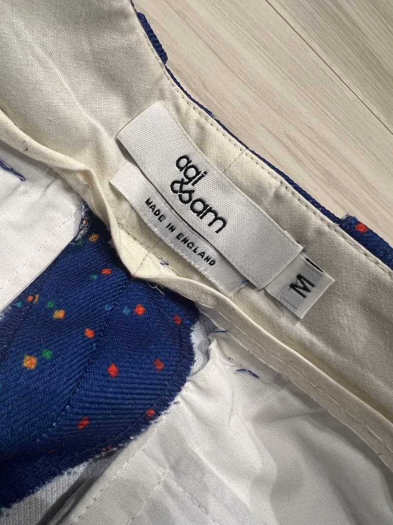 agi & sam ドット　テーラードジャケットとパンツ　セット