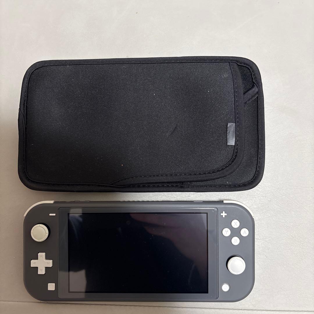 Nintendo Switch Lite グレー ケース付き
