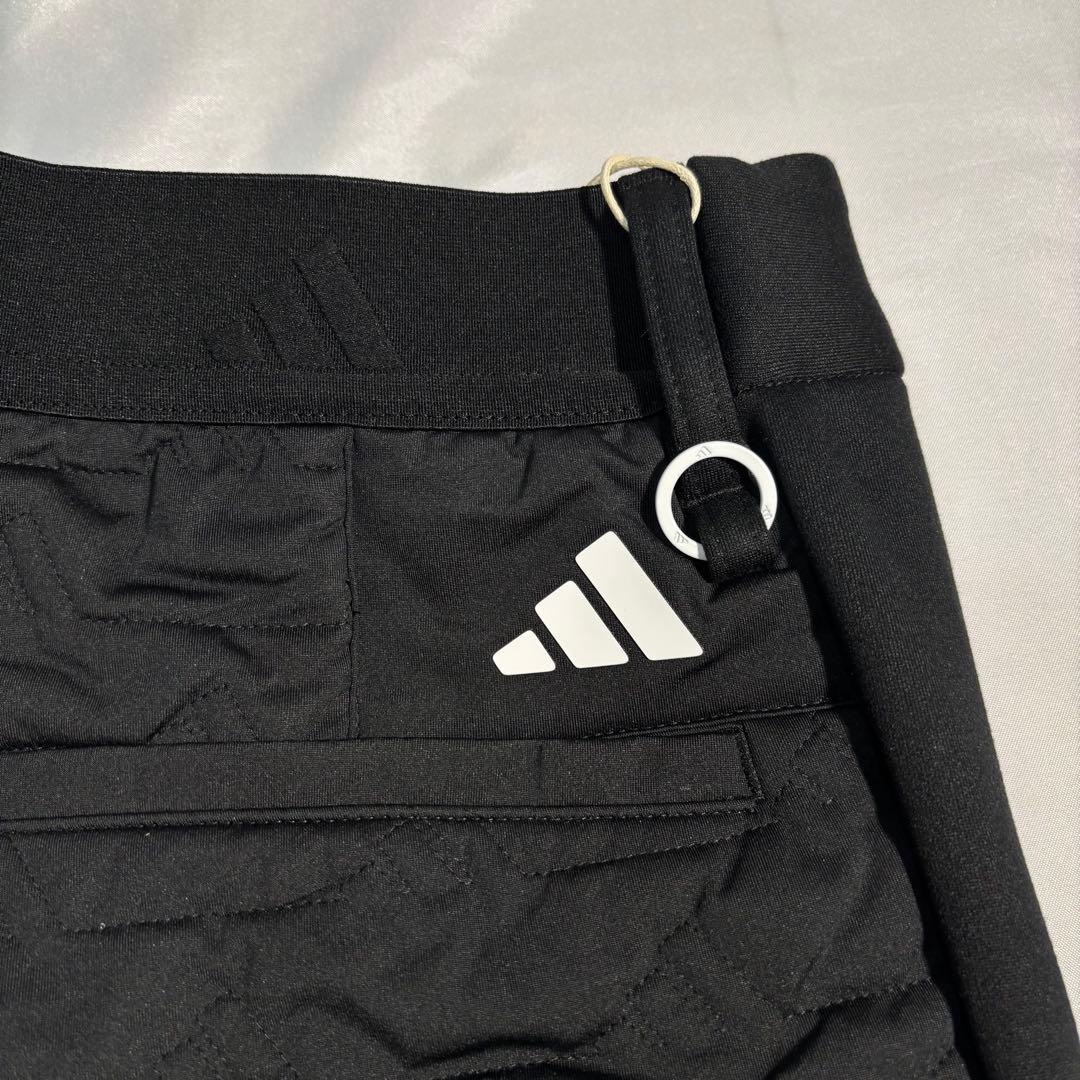 未使用　adidasゴルフ　モックネックセーターキルティングハーフパンツ　セット