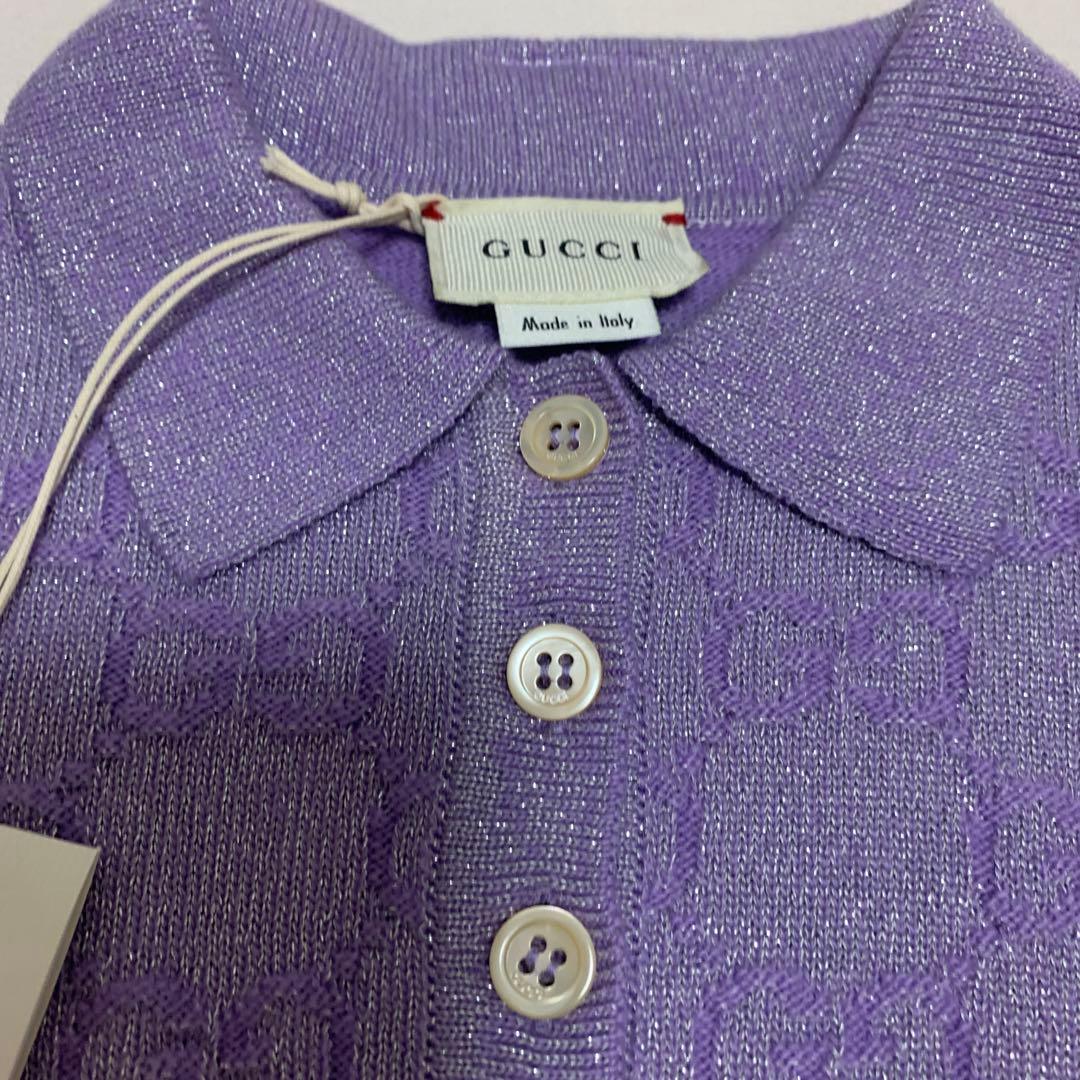 もも　人気柄　グッチ　新品　キッズ　ワンピース　GG ニット　セーター