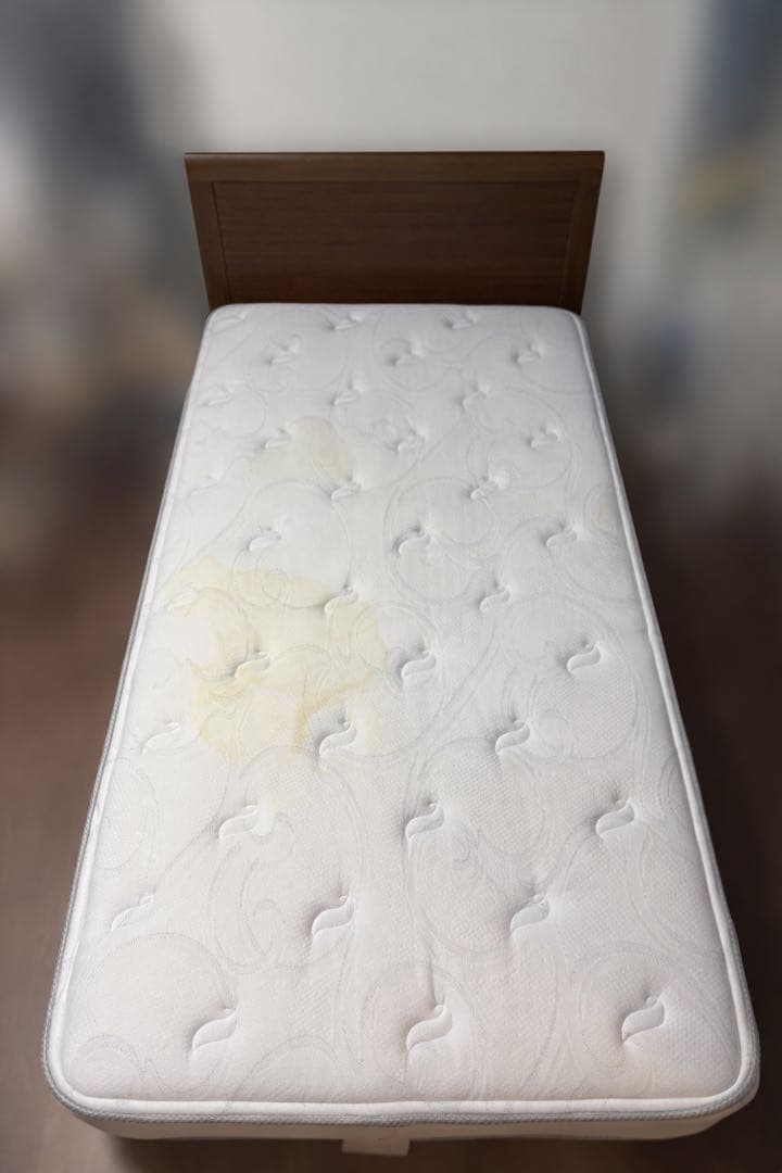 シモンズ シングルサイズ マットレス+フレーム(セット販売) 収納付き