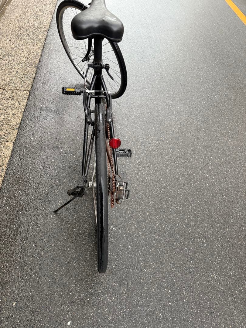 137 自転車 大阪市 【引取り限定】 28インチ 変速付き クロスバイク