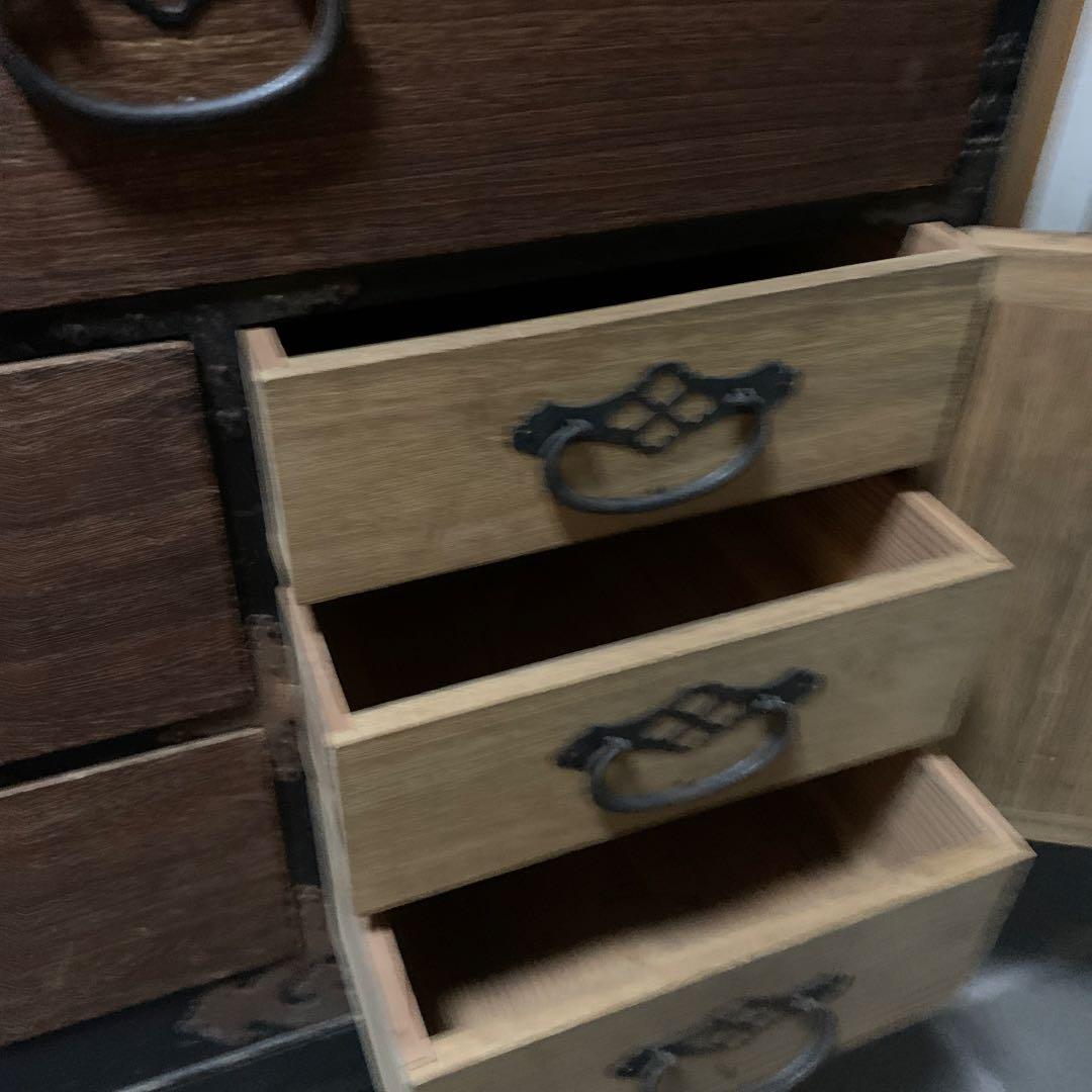 Sao®️i 和箪笥　茶箪笥　アンティーク家具　古物　レトロ　チェスト