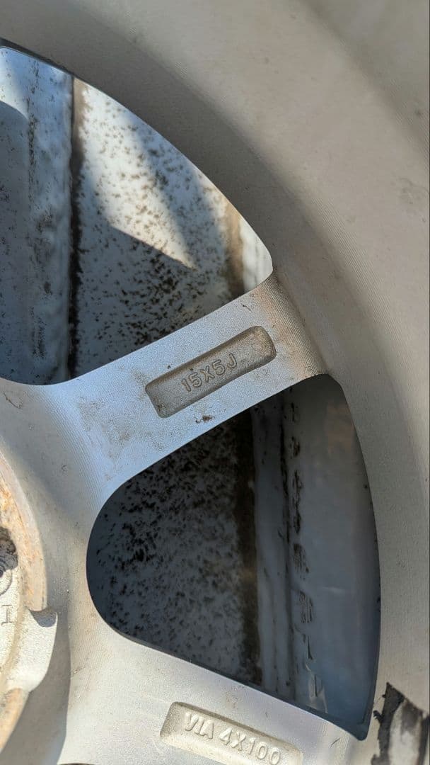 三菱 アイ i 専用1台分セット15✕5J 15✕4J PCD100