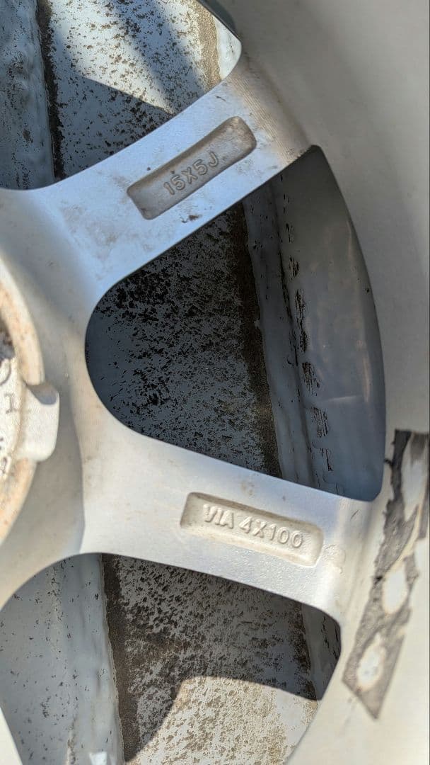 三菱 アイ i 専用1台分セット15✕5J 15✕4J PCD100