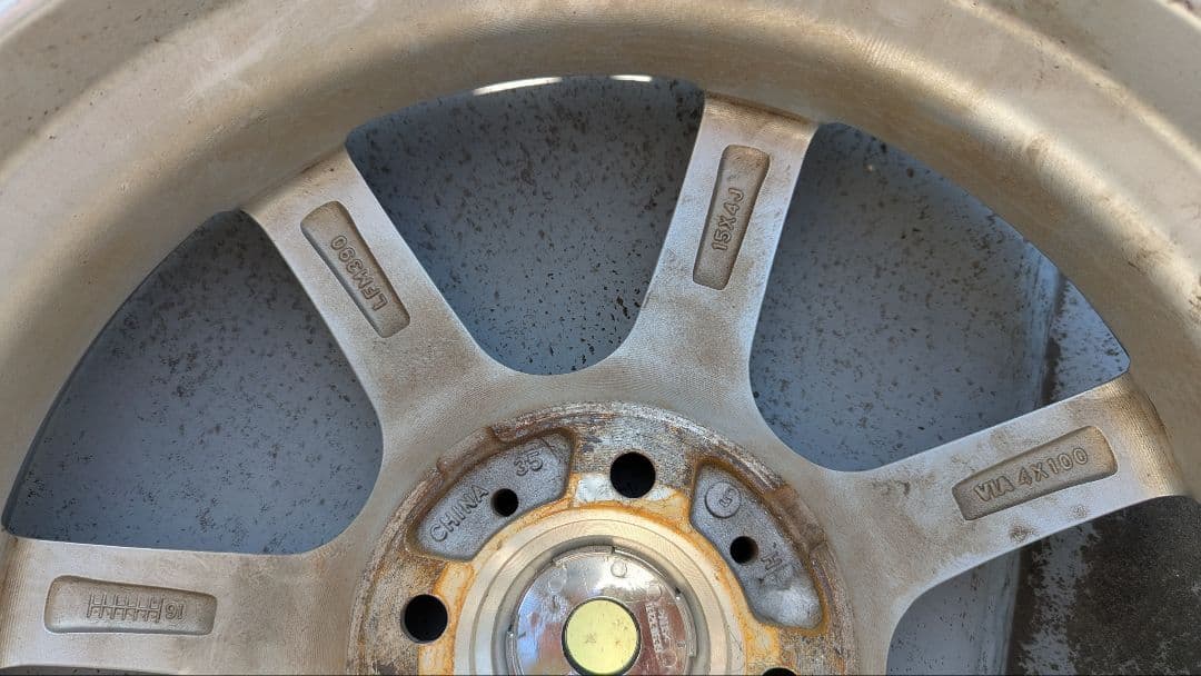 三菱 アイ i 専用1台分セット15✕5J 15✕4J PCD100