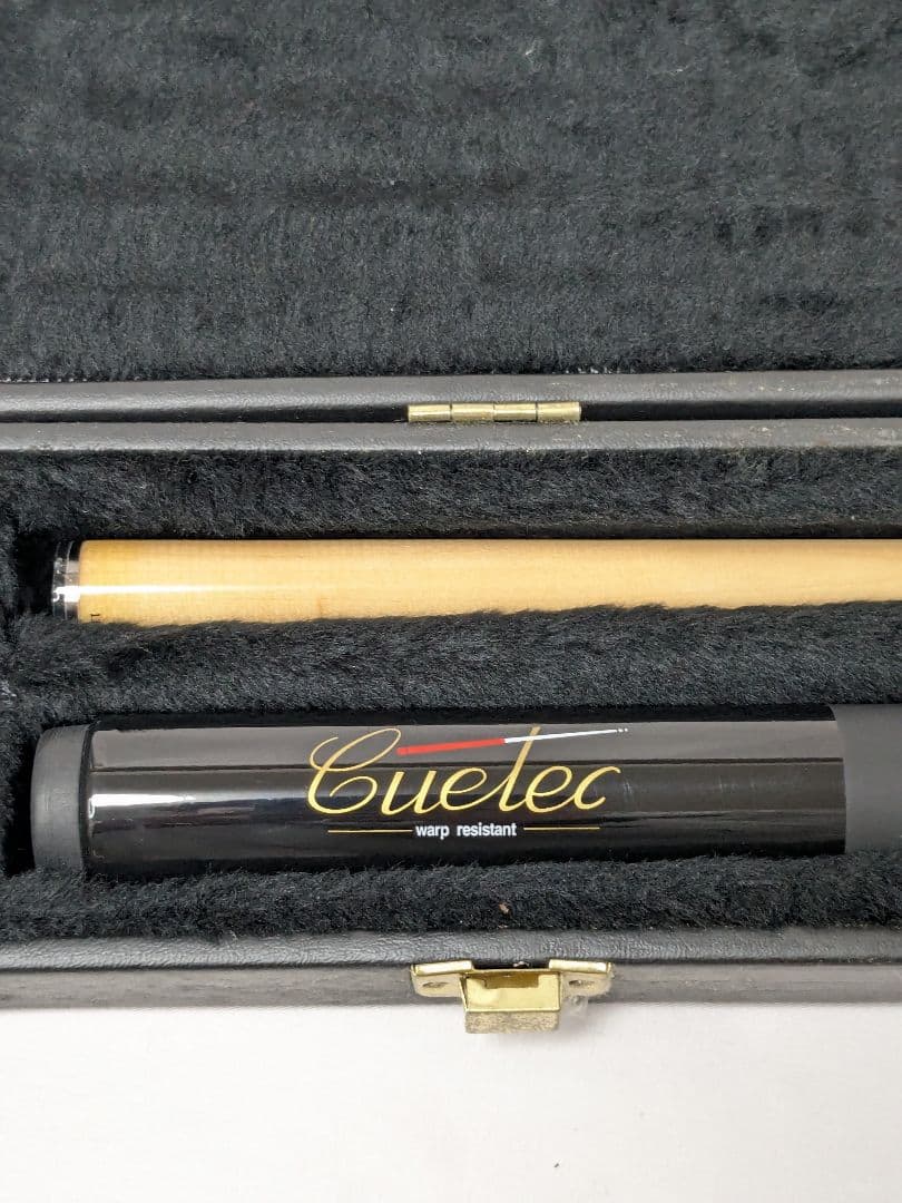 Cuetec ビリヤードキュー Warp Resistant ハードケース付き