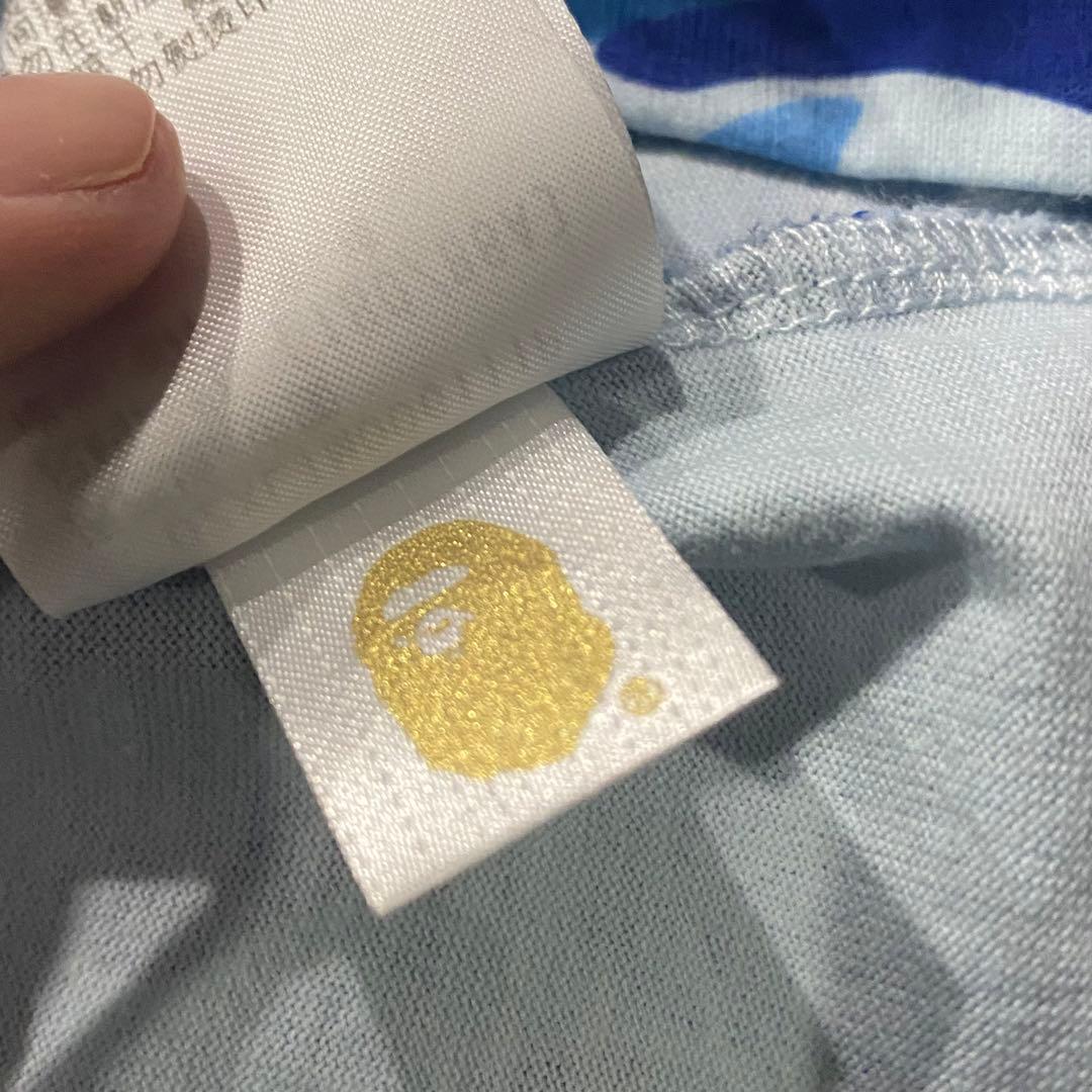 トップス A BATHING APE COLLEGE L/S TEE size XL